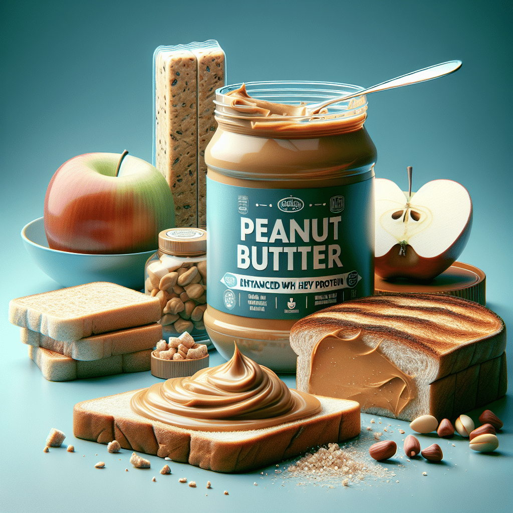 Peanut Butter with Whey Protein: Enhanced Snacks