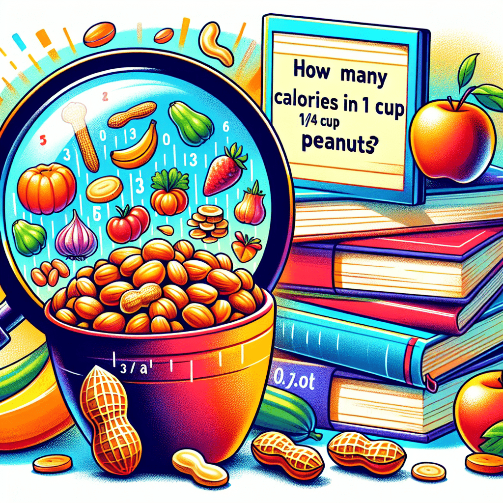 How Many Calories in 1/4 Cup Peanuts: Quarter Quest for Nutrition