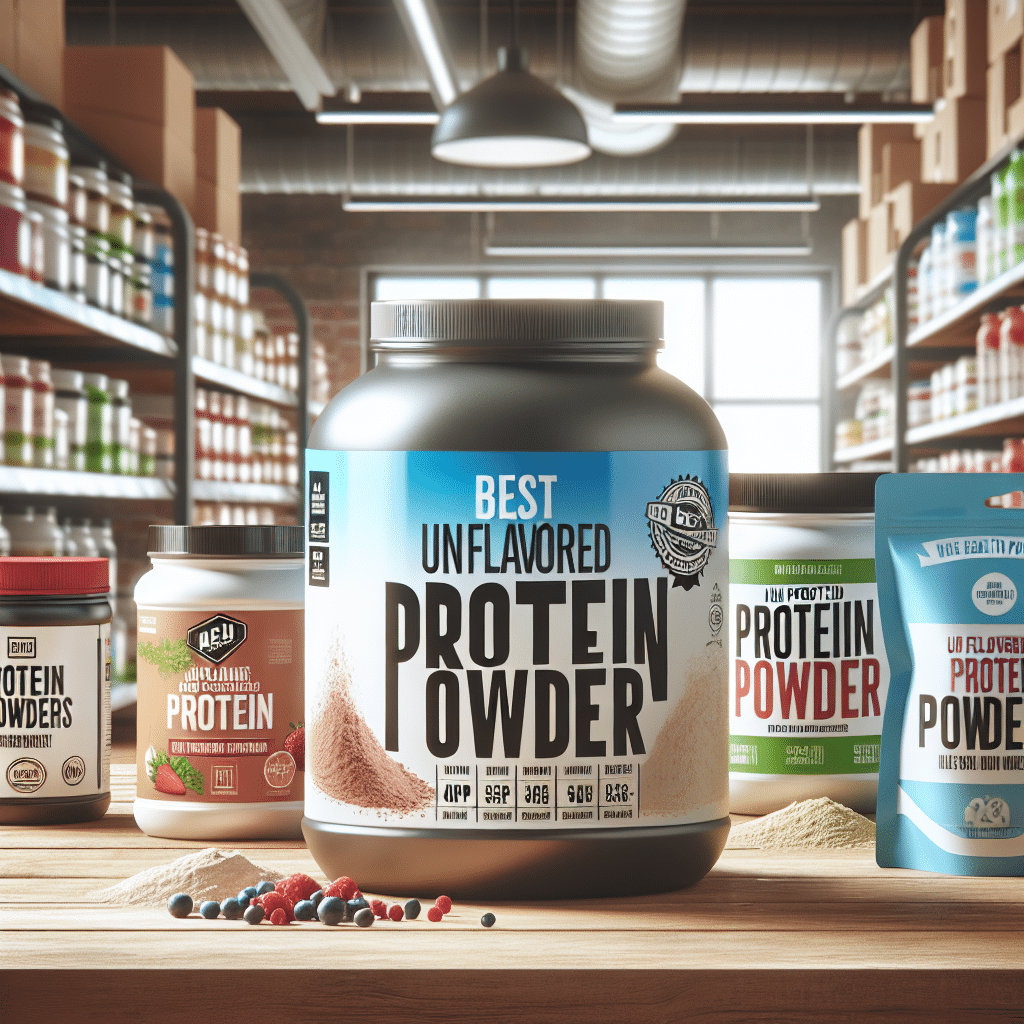 Unflavored Protein Powder: Best Choices