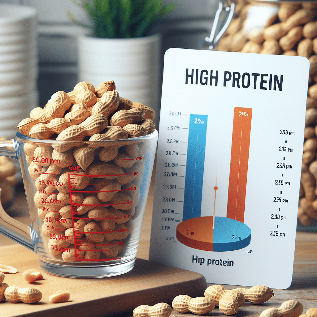 How Much Protein Is in a Cup of Peanuts: Protein-Packed Cups