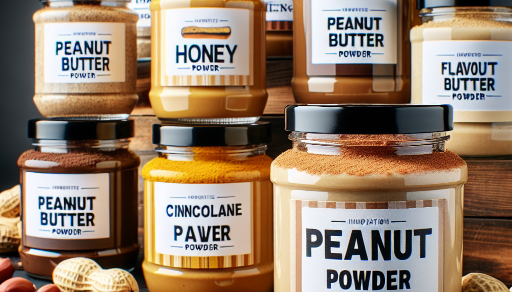 Flavored Peanut Butter Powder: Taste the Innovation