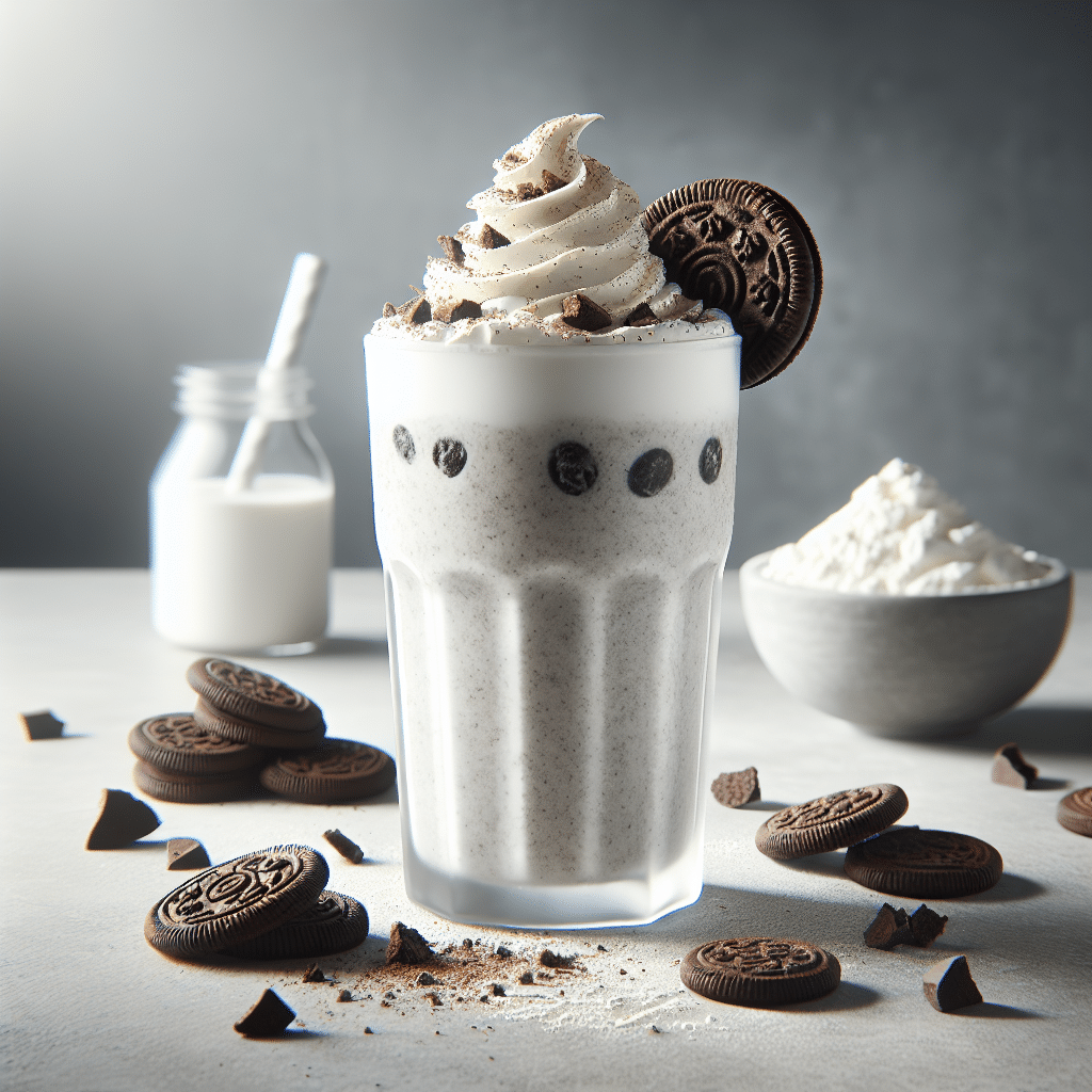 Cookies N Cream Protein Shake: A Guilt-Free Indulgence