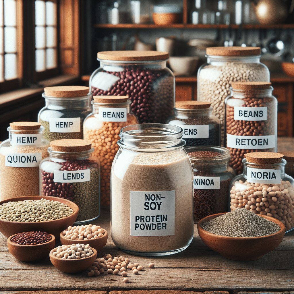 Non Soy Protein Powder: Alternative Plant-Based Protein Sources