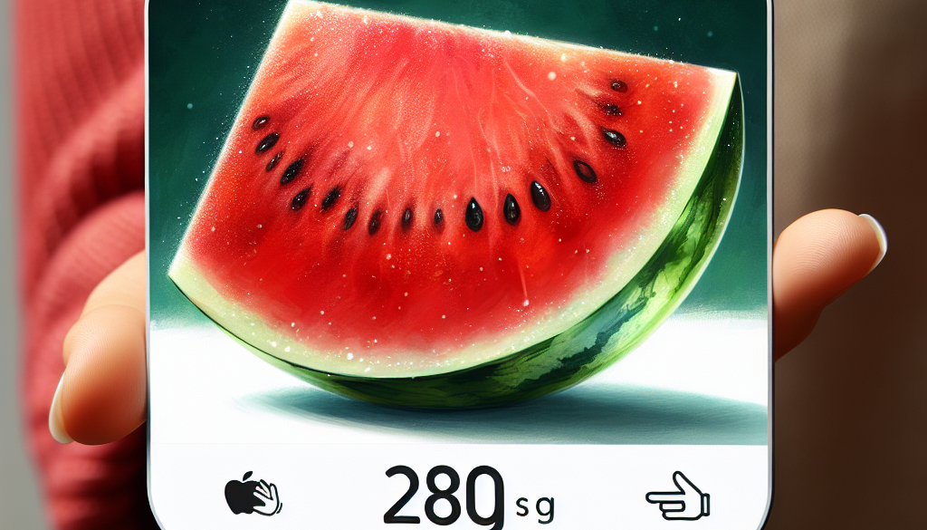 280 Grams of Watermelon: Health in Every Bite