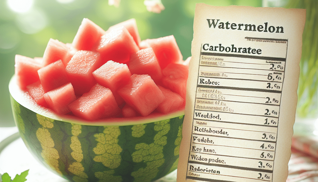 1/2 Cup Watermelon Carbs: Light and Lovely