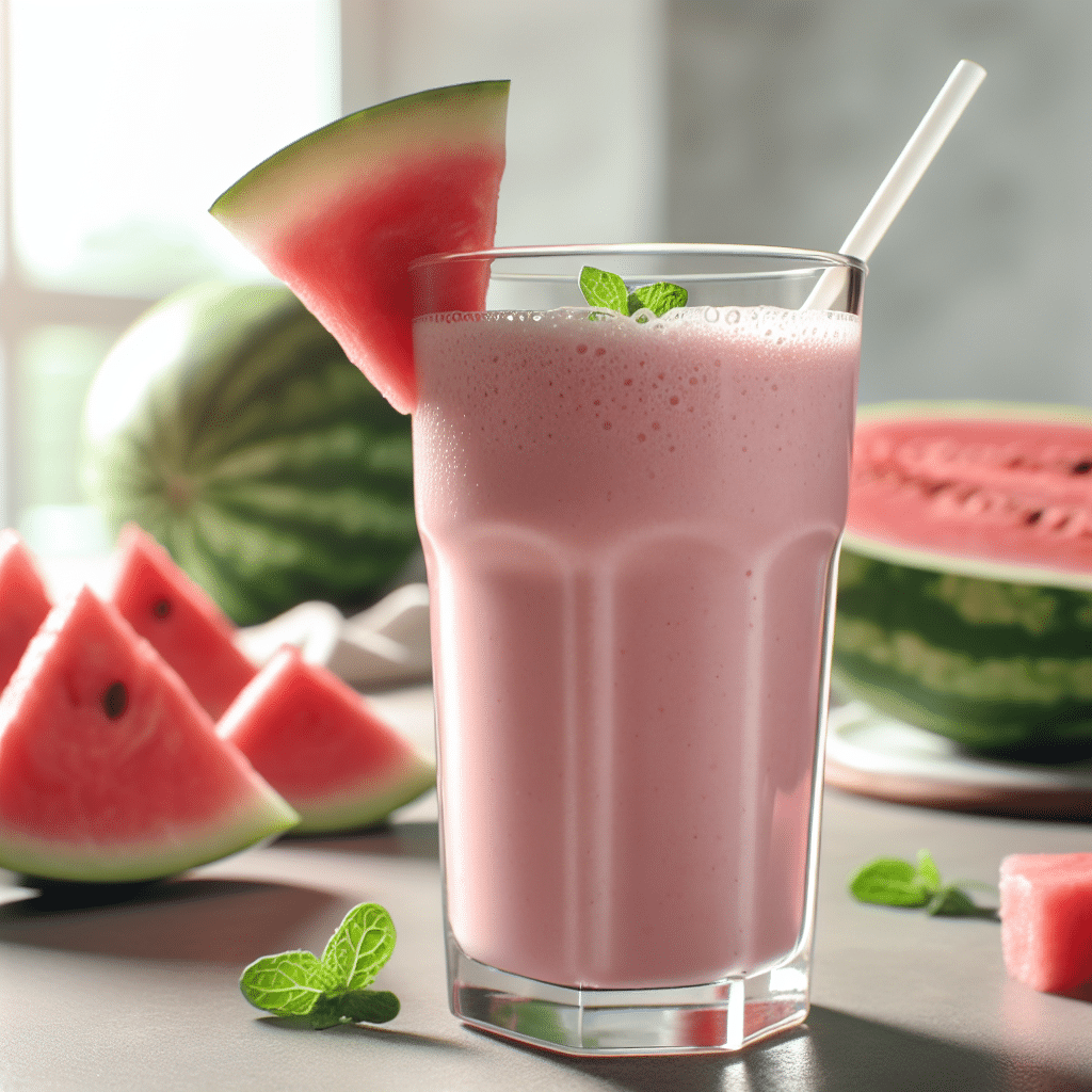 Protein Shake with Watermelon: Deliciously Nutritious