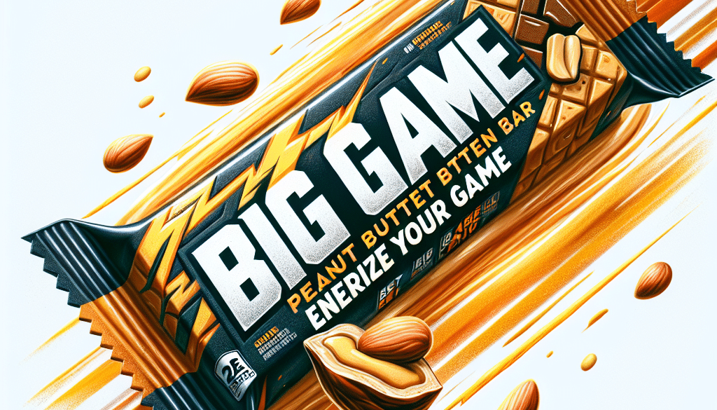 Big Game Peanut Butter Protein Bar: Energize Your Game