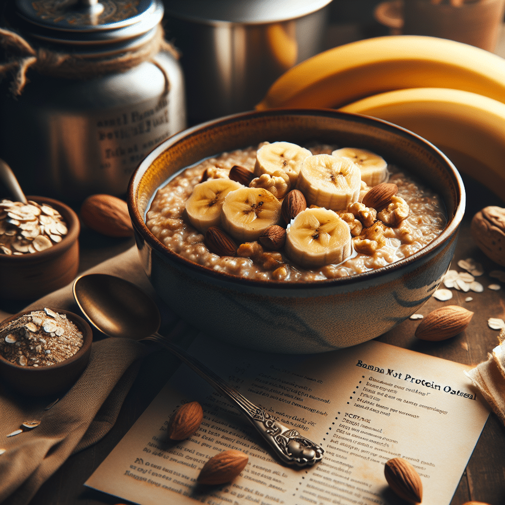 Banana Nut Protein Oatmeal: Wholesome and Energizing Recipes