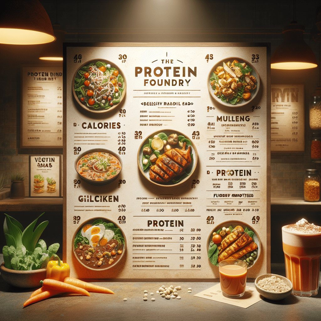 Protein Foundry Menu: Exploring Nutritious Dining Options