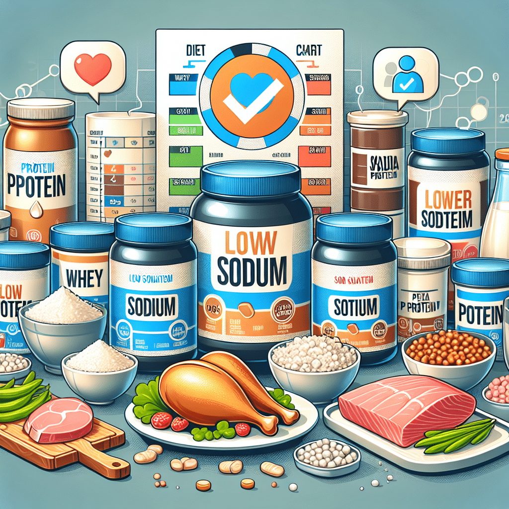 Lower Sodium Options in Protein Supplements: Healthier Choices