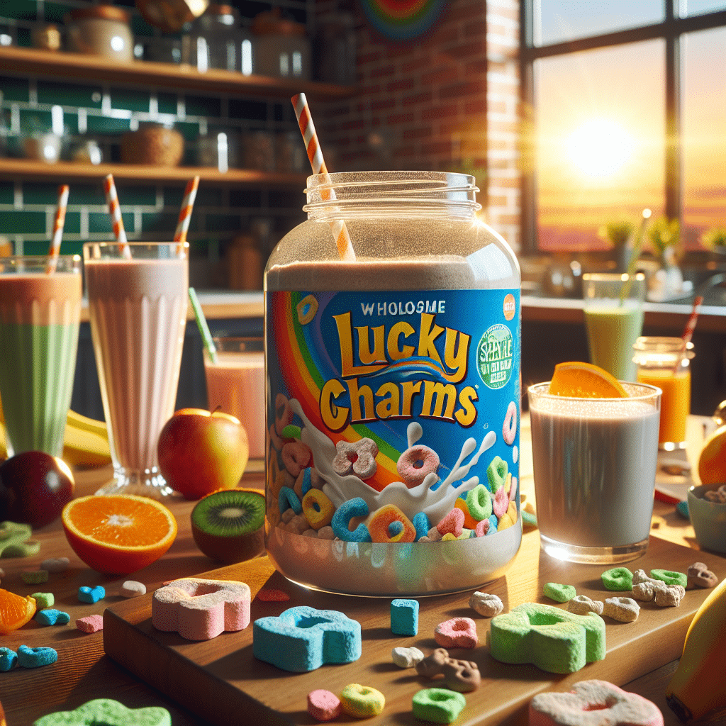 Протеиновый порошок Lucky Charms: волшебные идеи утреннего коктейля  -ETprotein