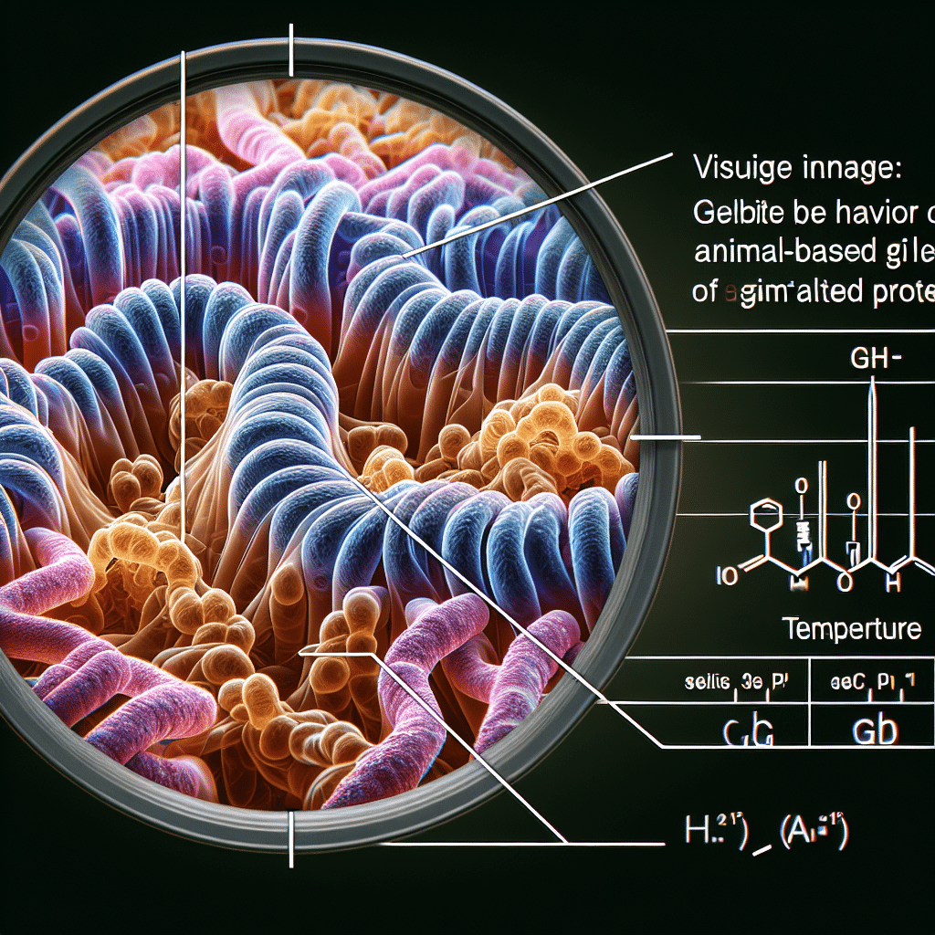 Gelling Behavior of Animal-Based Proteins: Key Insights