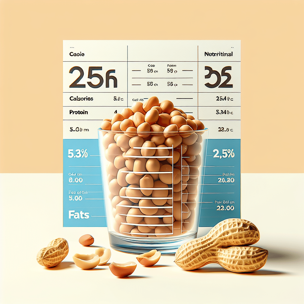 Calories in 1/2 Cup of Peanuts: Nutritional Insight