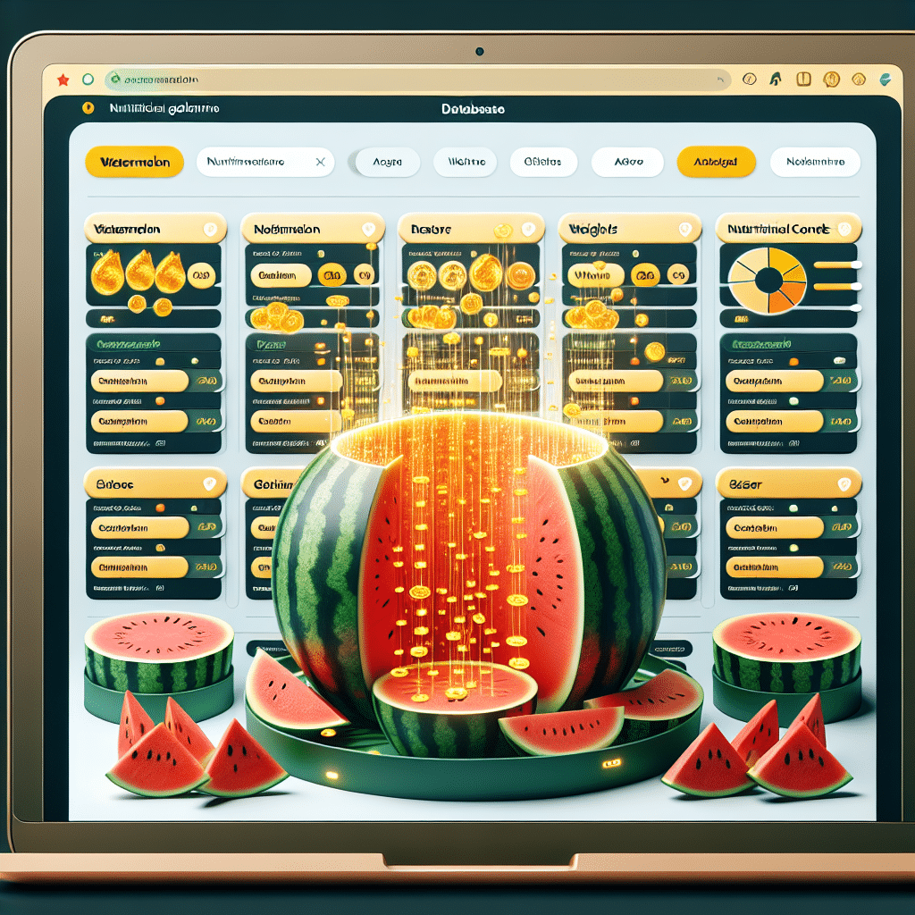 Watermelon Database: Nutritional Goldmine