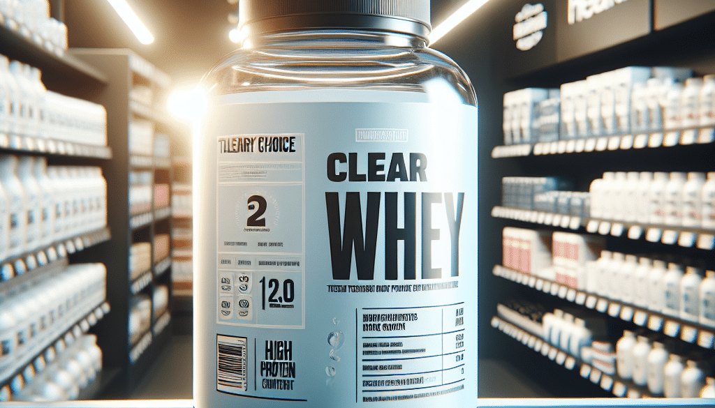 Clear Whey: The Transparent Choice for Protein