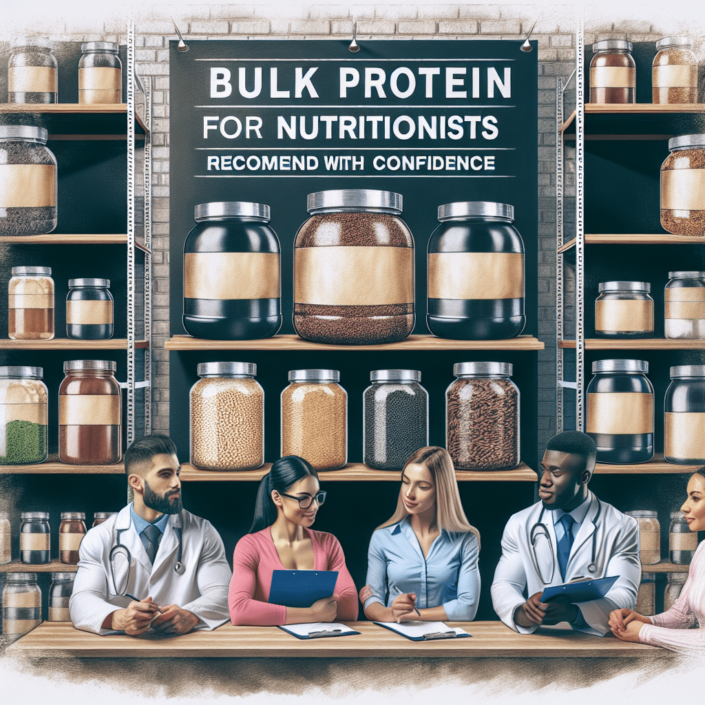 Bulk Protein for Nutritionists: Recommend with Confidence