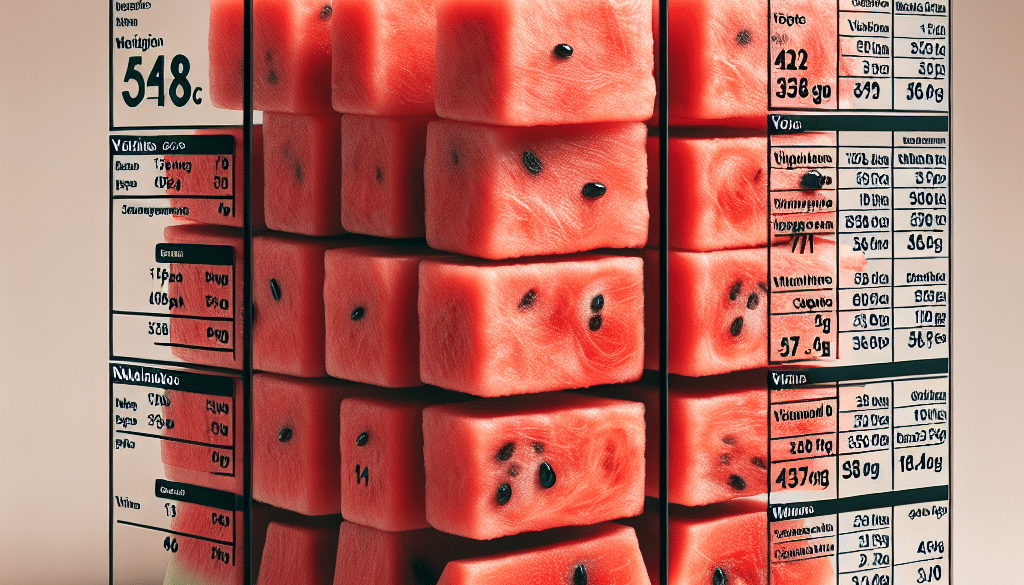 Watermelon Chunks Carbs: Bite-Sized Nutrition