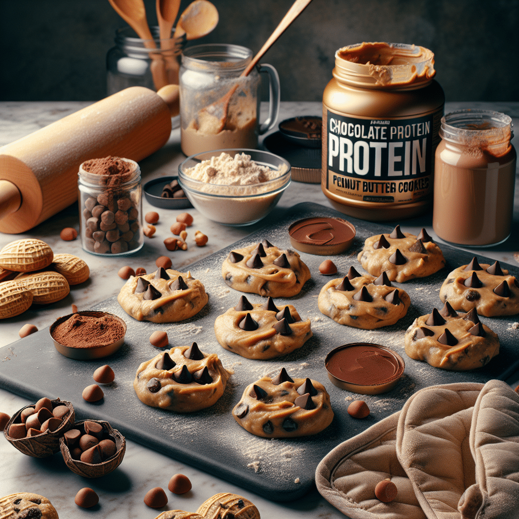 Chocolate Protein Peanut Butter Cookies: Bake Your Gains