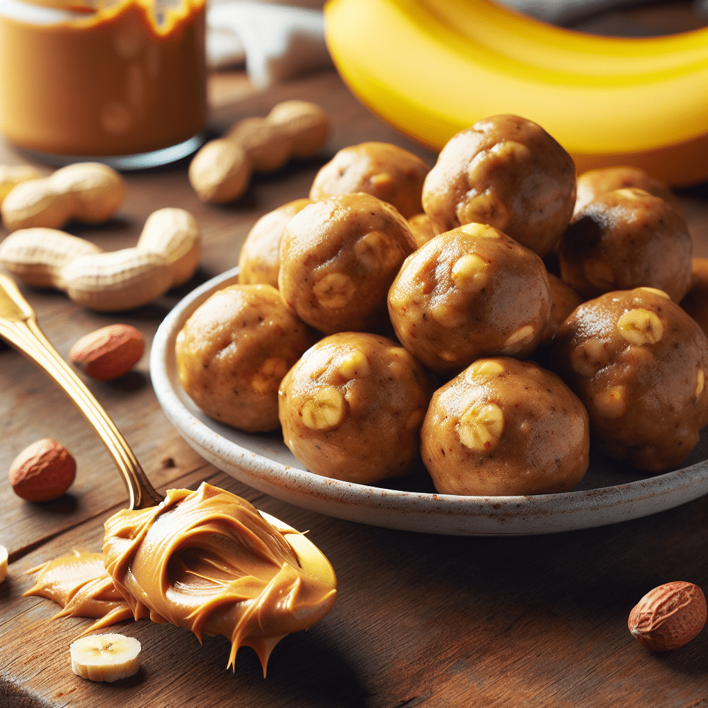 Protein Balls Banana Peanut Butter: Blending Muscle Treats