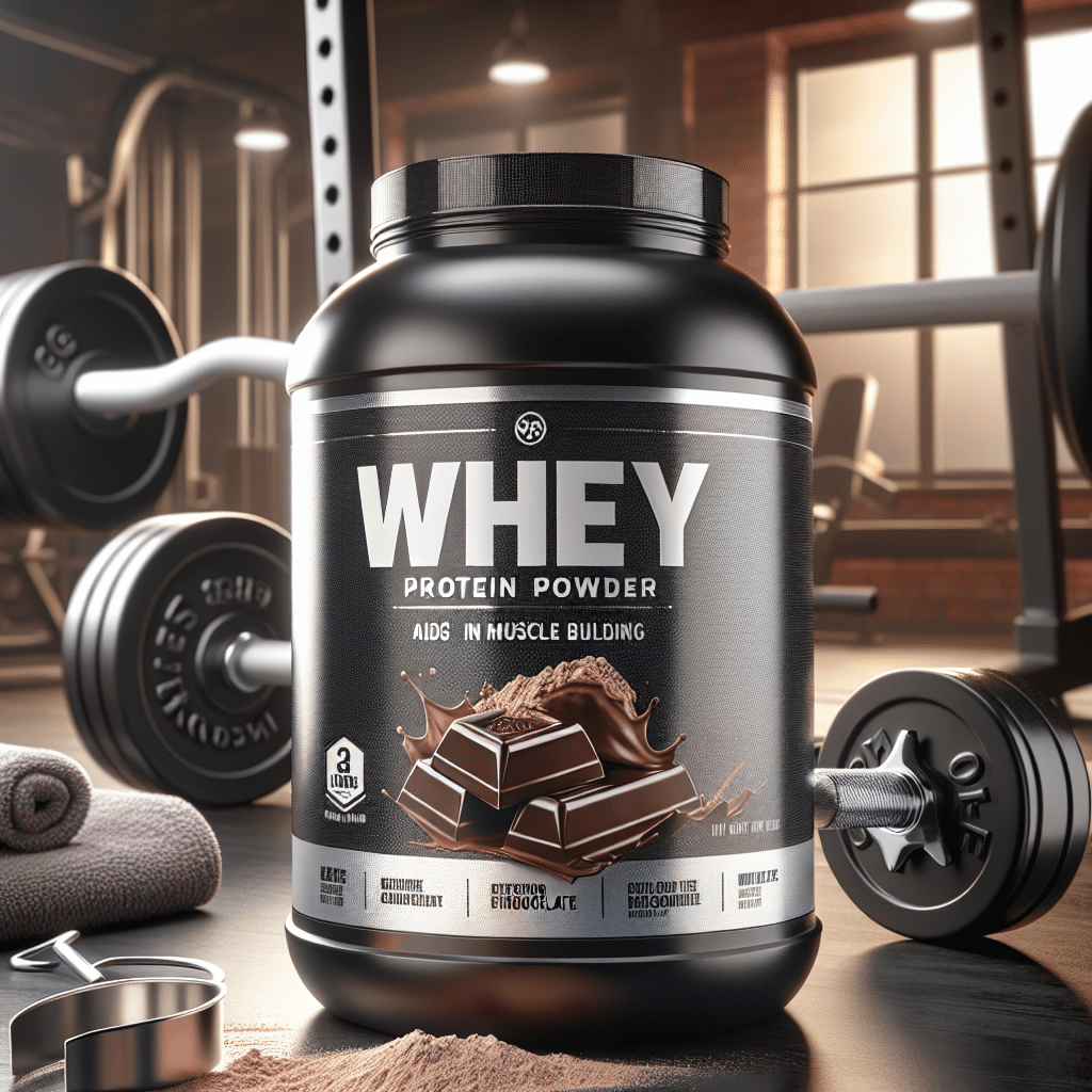 Whey Protein Chocolate Powder: Delicious Muscle Building