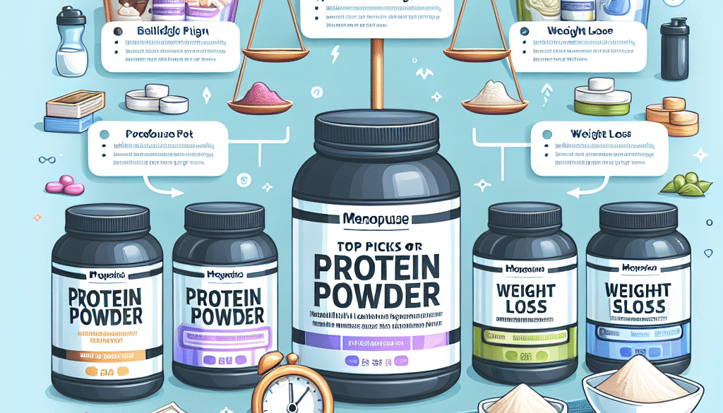 Best Protein Powder for Menopause Weight Loss: Top Picks