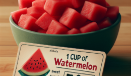 Calories in Watermelon Chunks 1 Cup: Sweet and Healthy