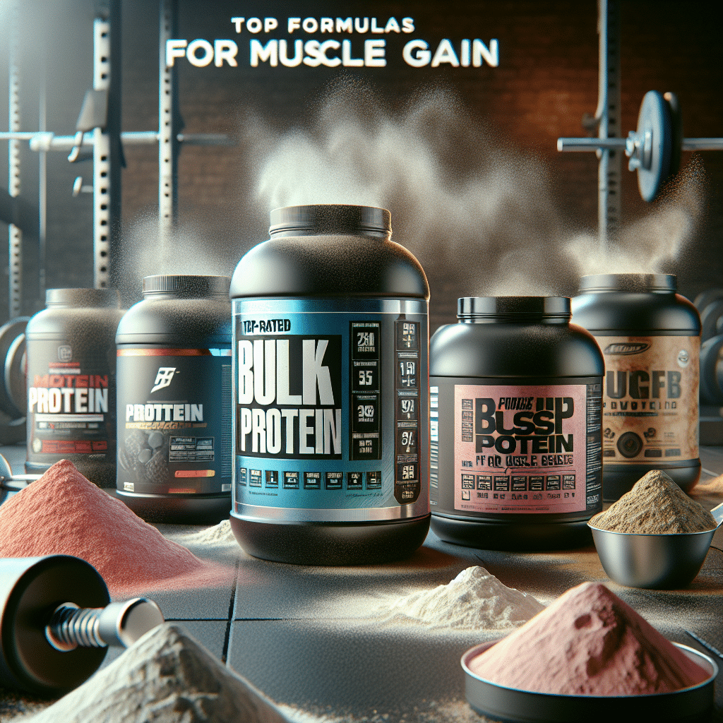 Bulk Protein for Muscle Gain: Top Formulas