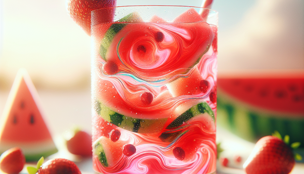 Strawberry Watermelon Water: Hydrating Delight