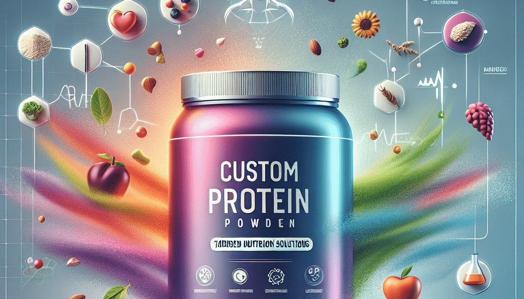 Custom Protein Powder: Tailored Nutrition Solutions