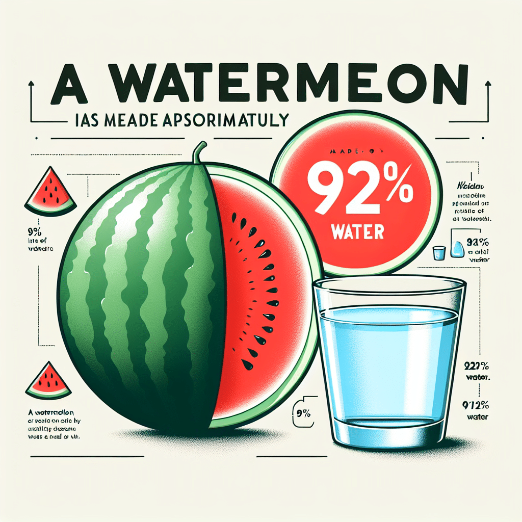 How Much Water Is a Watermelon: Juicy Facts Revealed