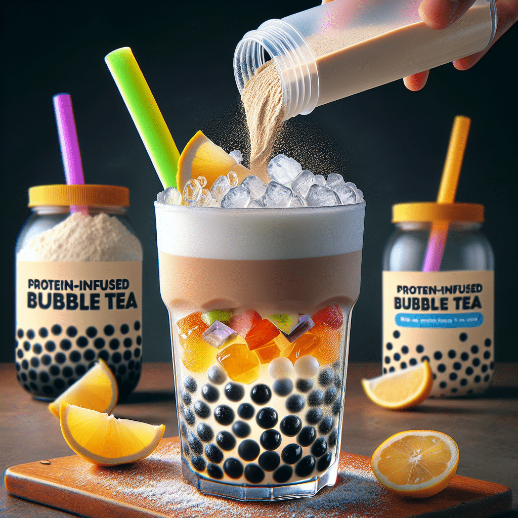 Протеин Bubble Tea: инновационный вариант любимого классического продукта -  ETprotein