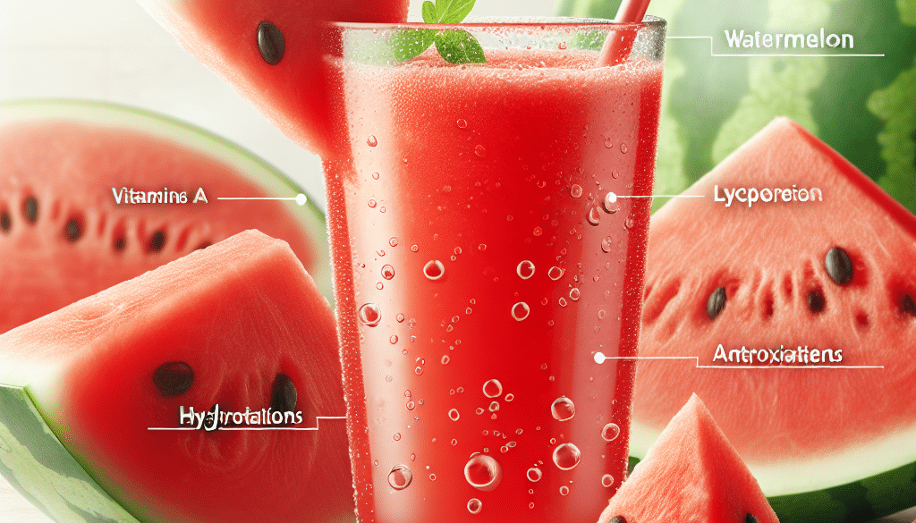 Nutrition Watermelon Juice: Benefits of Drinking