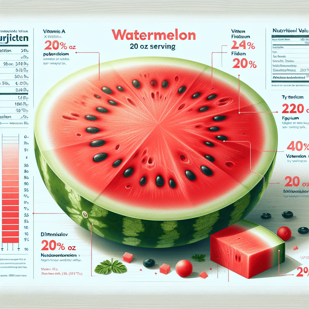 20 oz of Watermelon: Nutritional Insight