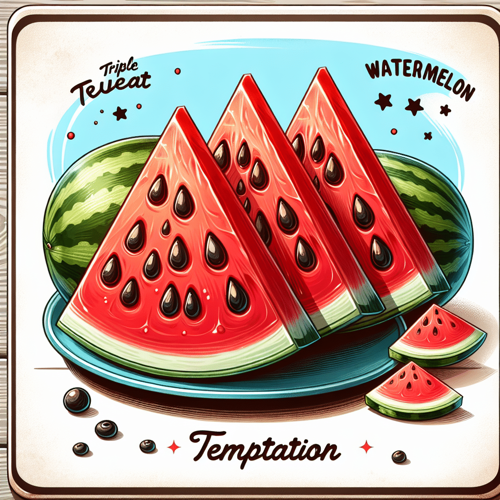 3 Slices of Watermelon Calories: Triple Treat Temptation