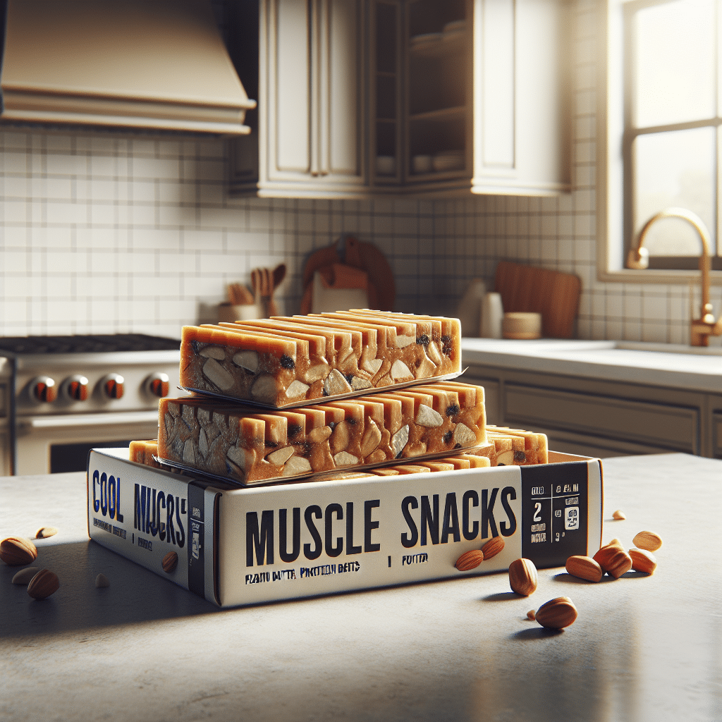 Refrigerated Peanut Butter Protein Bars: Cool Muscle Snacks