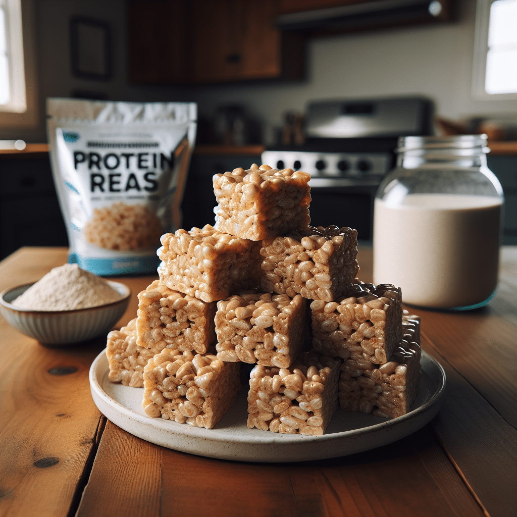 Protein Rice Krispie Treats: Guilt-Free Version of a Classic Snack  -ETprotein