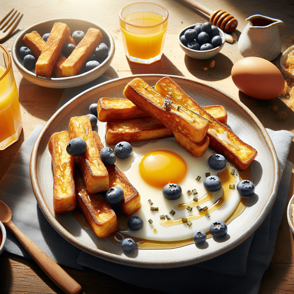 Protein French Toast Sticks: Breakfast Just Got Better