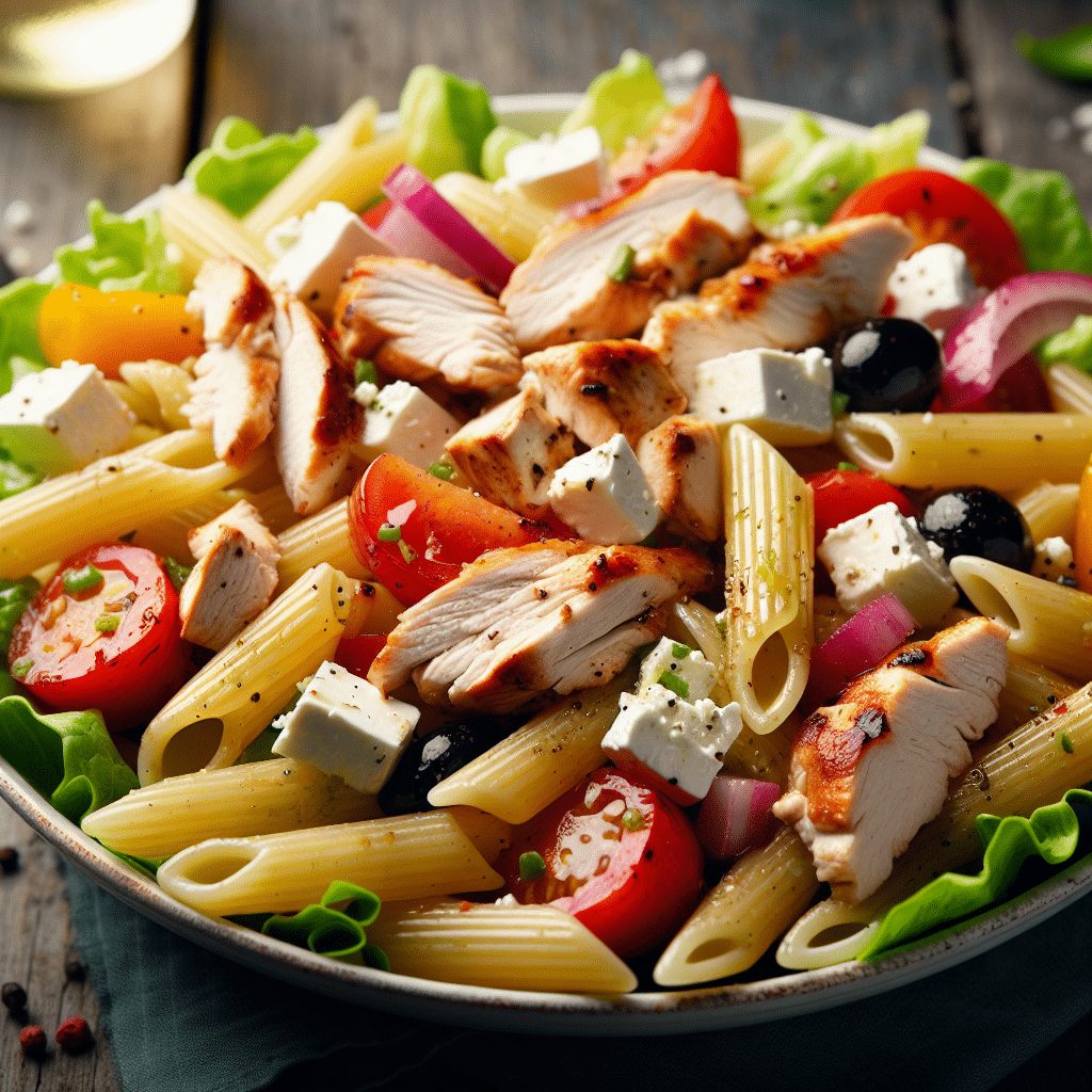 Pasta Salad with Protein: A Hearty Meal Option -ETprotein