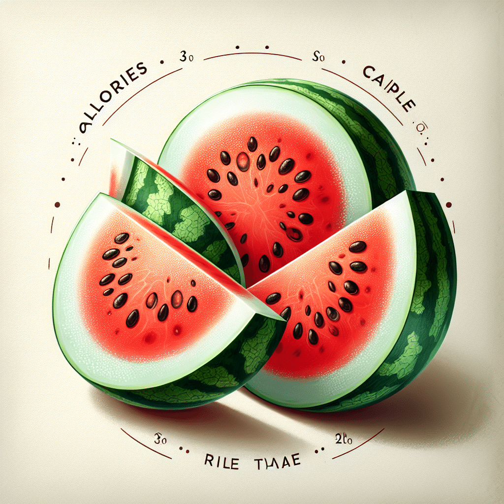 3 Slices of Watermelon Calories: Triple the Taste