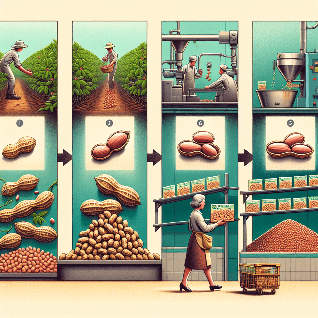 Peanut Process: From Shell to Shelf