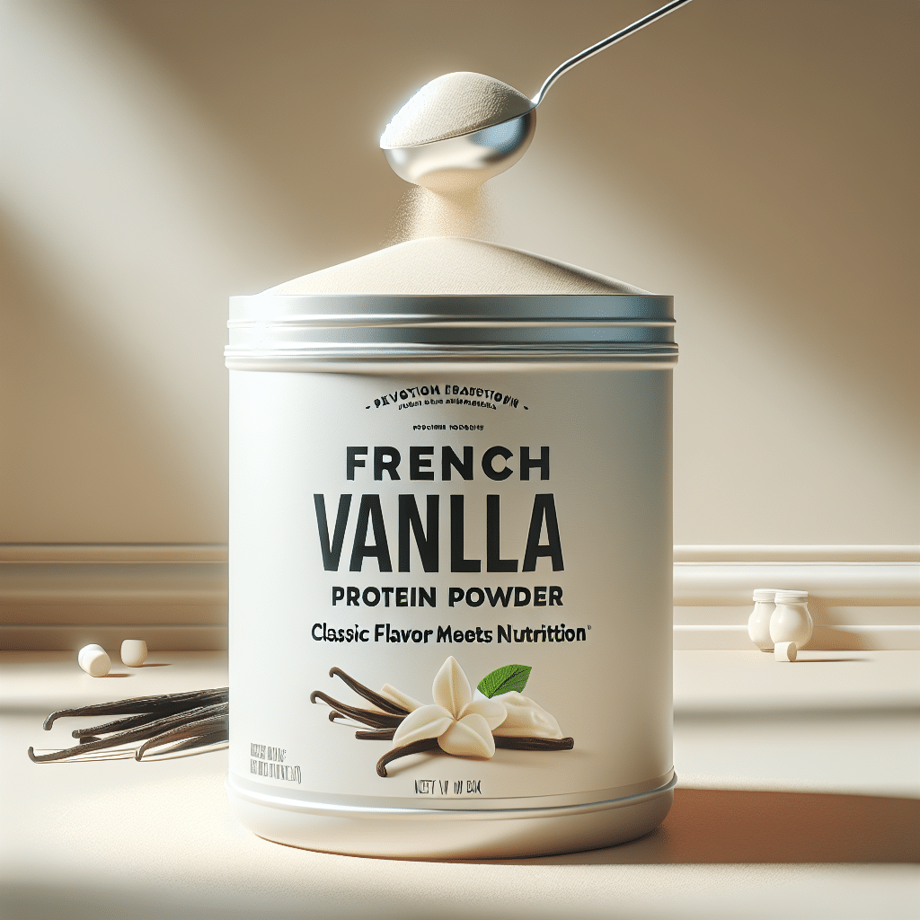 French Vanilla Protein Powder: Classic Flavor Meets Nutrition