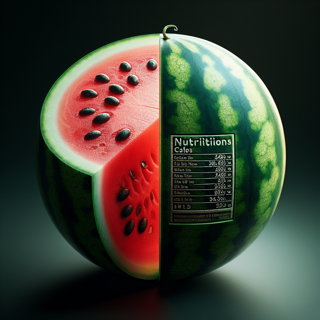 How Many Calories in 1/2 of a Whole Watermelon?