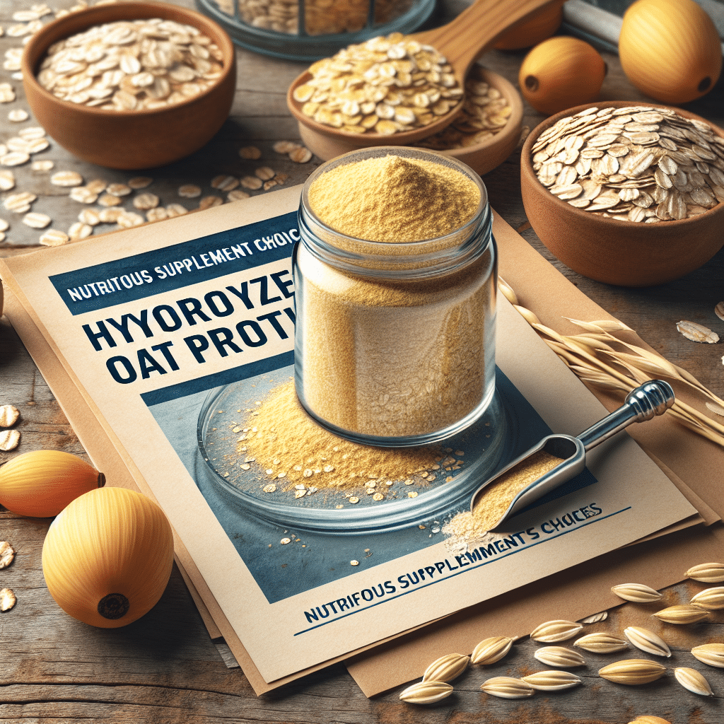 Hydrolyzed Oat Protein: A Nutritious Supplement Choice