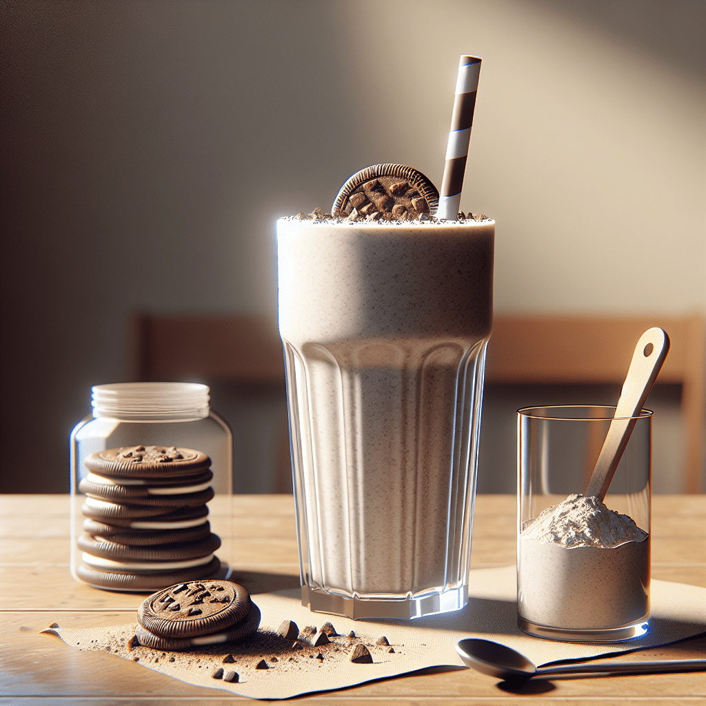 Cookies & Cream Protein Shake: Deliciously Creamy Fitness Drink