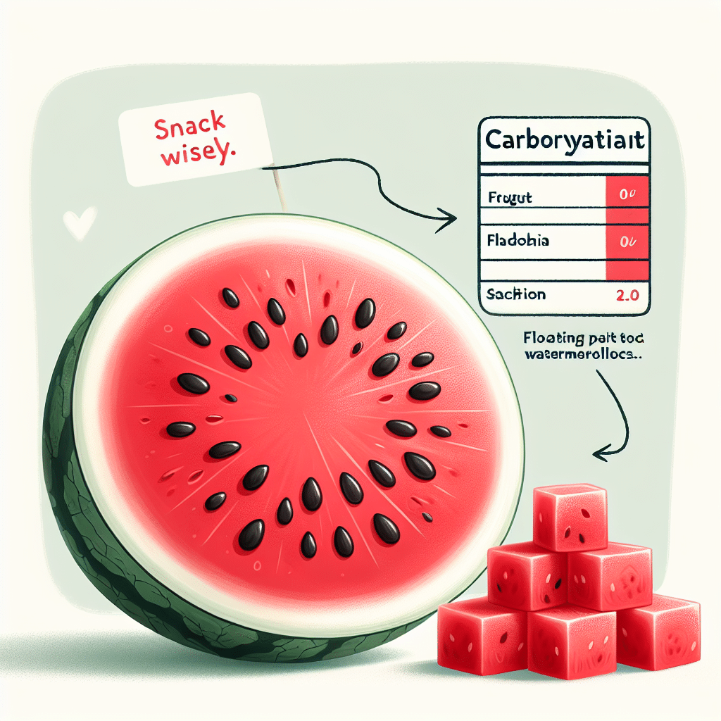 Carbs in Watermelon Chunks: Snack Wisely