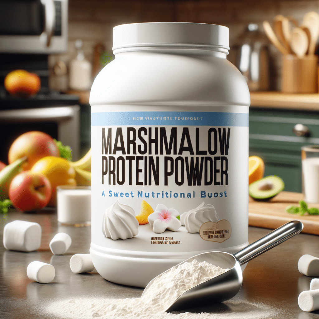 Marshmallow Protein Powder: A Sweet Nutritional Boost