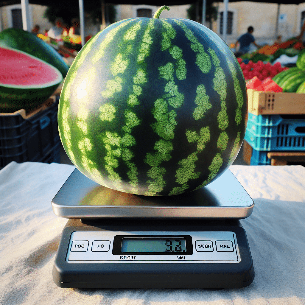 Average Watermelon Weight: Guesstimate Before You Lift