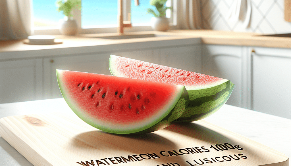 Watermelon Calories 100g: Light and Luscious