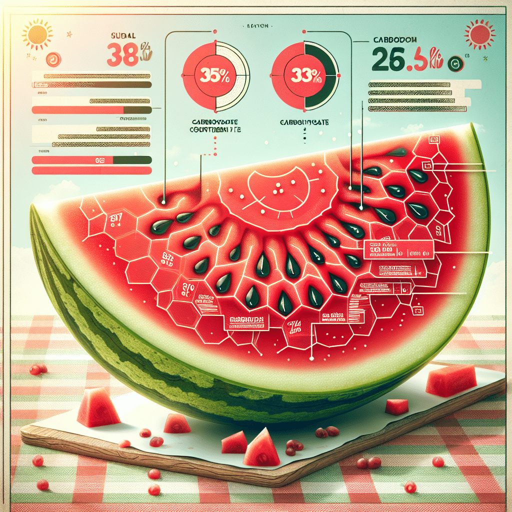 Carbs in Watermelon Slice: Counting the Sweetness