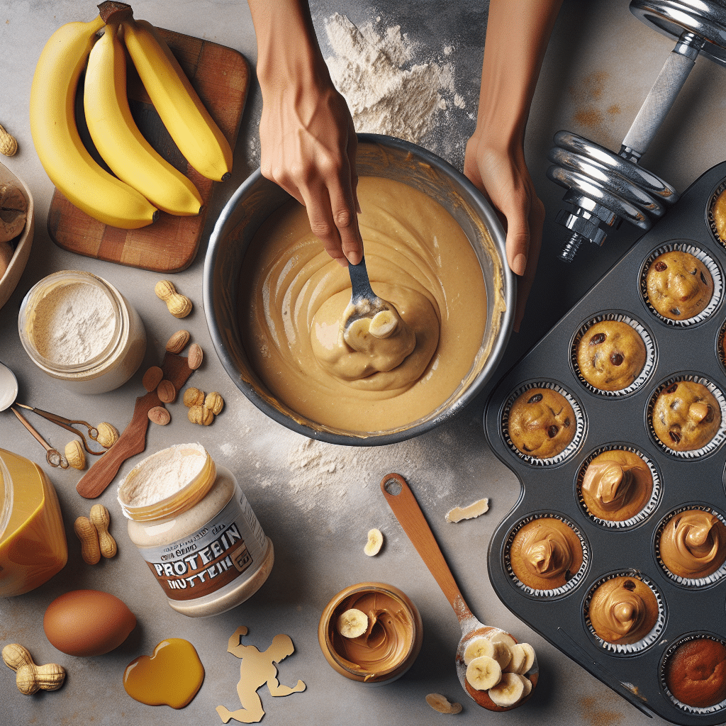 Peanut Butter Banana Protein Muffins: Baking Up Strength